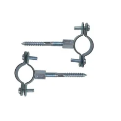 Kirchhoff Rohrschelle 20 - 26 mm mit Schraubenstift 8 x 80 mm 2 Stück