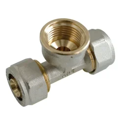 Kirchhoff T-Übergangsstück 26 mm x 1" IG x 26 mm für MSVR