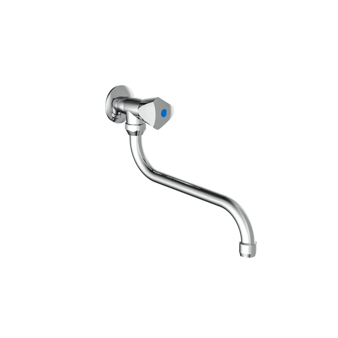Kirchhoff Wand-Schwenkventil Chrom