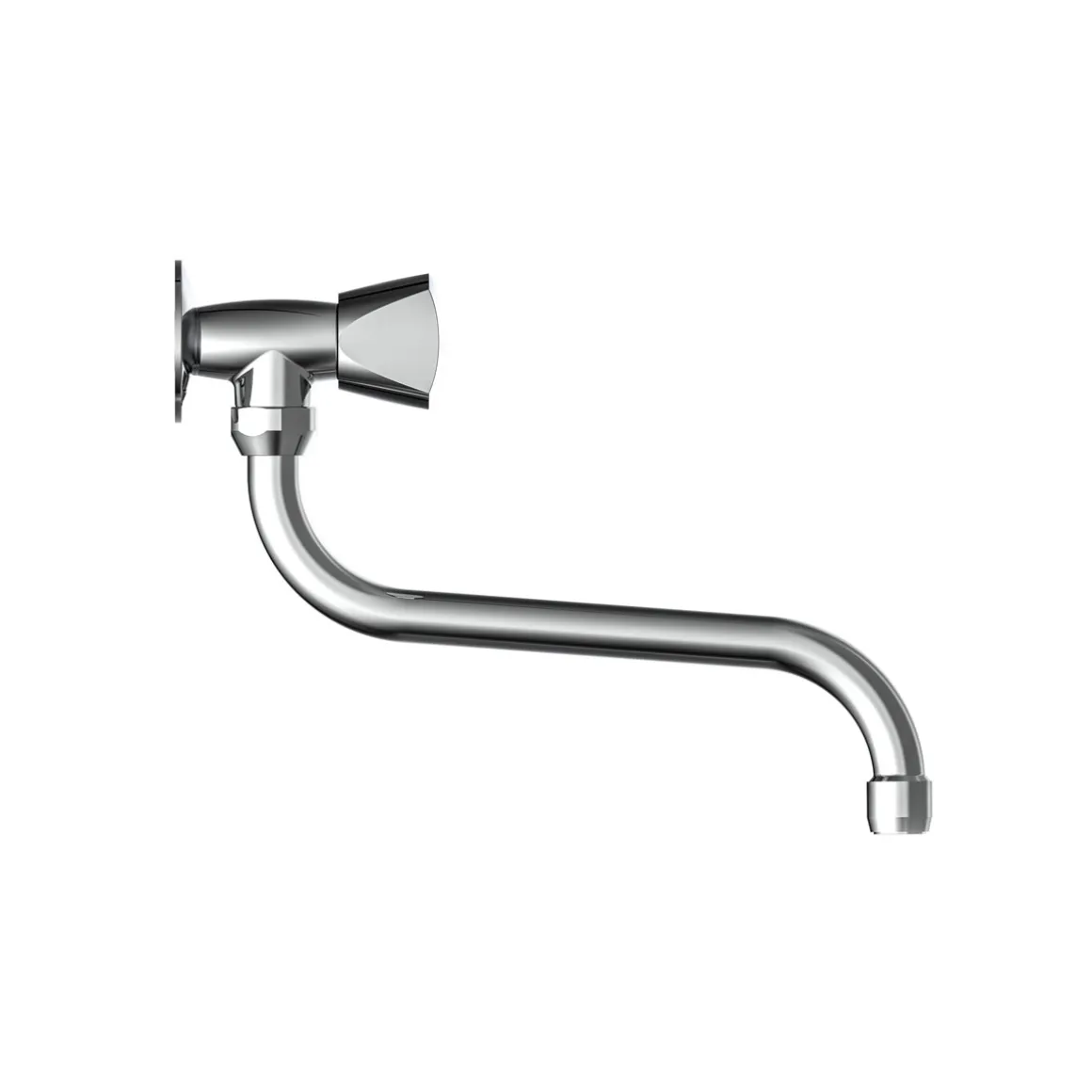 Kirchhoff Wand-Schwenkventil Chrom