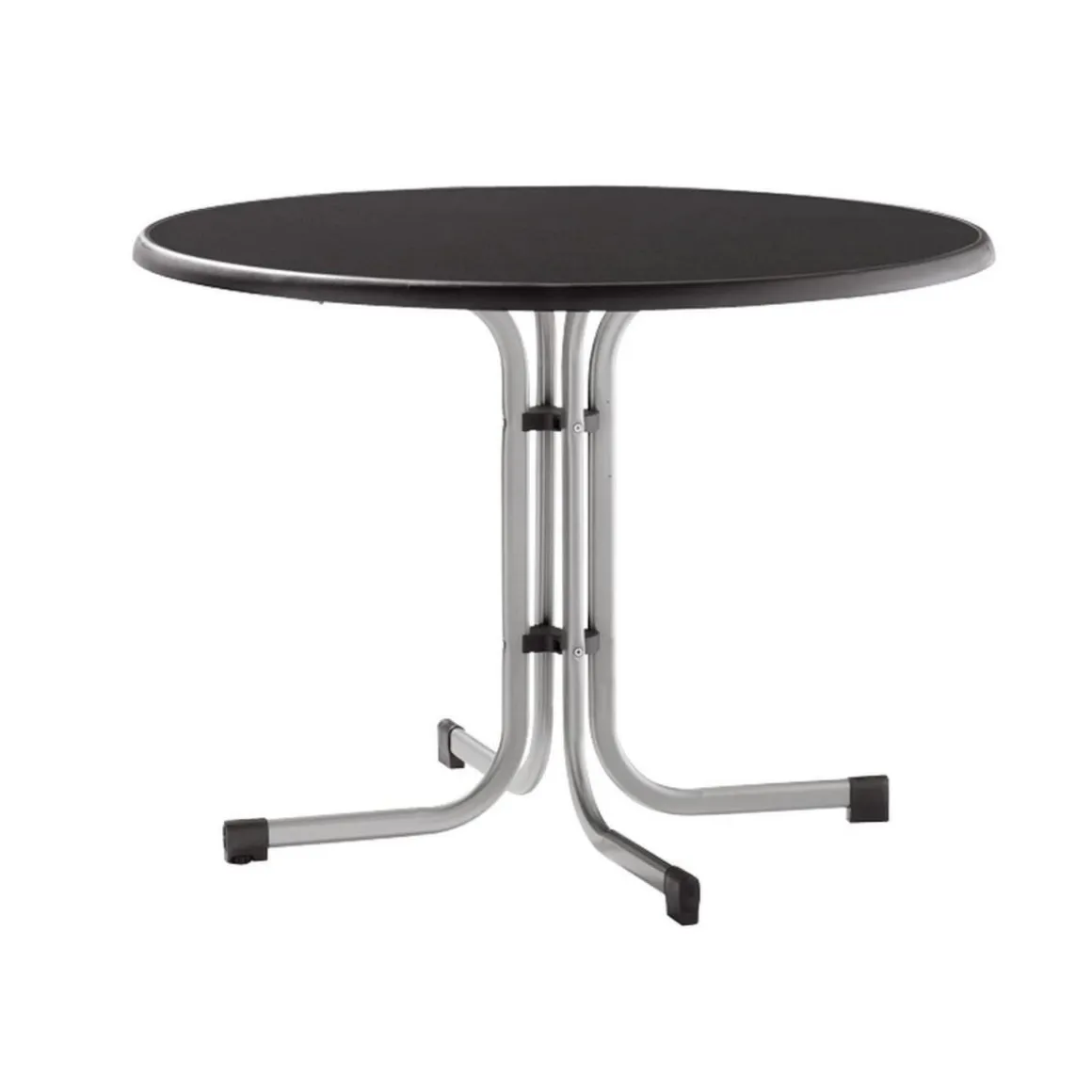 Klapptisch Durchmesser 100 cm graphit