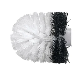 Kleine Wolke Ersatz-WC-Bürstenkopf schwarz-weiß 8,2 x 9,9 cm
