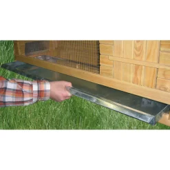 Kleintierstall Alfred 116 x 62 x 45 cm braun