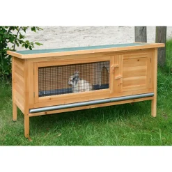 Kleintierstall Alfred 116 x 62 x 45 cm braun