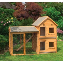 Kleintiervilla Maxi inkl Erweiterung und Auslaufgehege