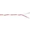 Klingeldraht 2 x 0,6 rot/weiß 20 m