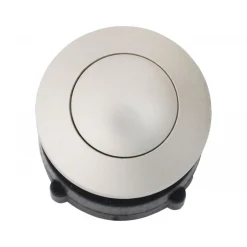 Klingelkontaktflach Messing-vernickelt