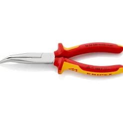 Knipex Flachrundzange VDE 45 Grad 20 cm