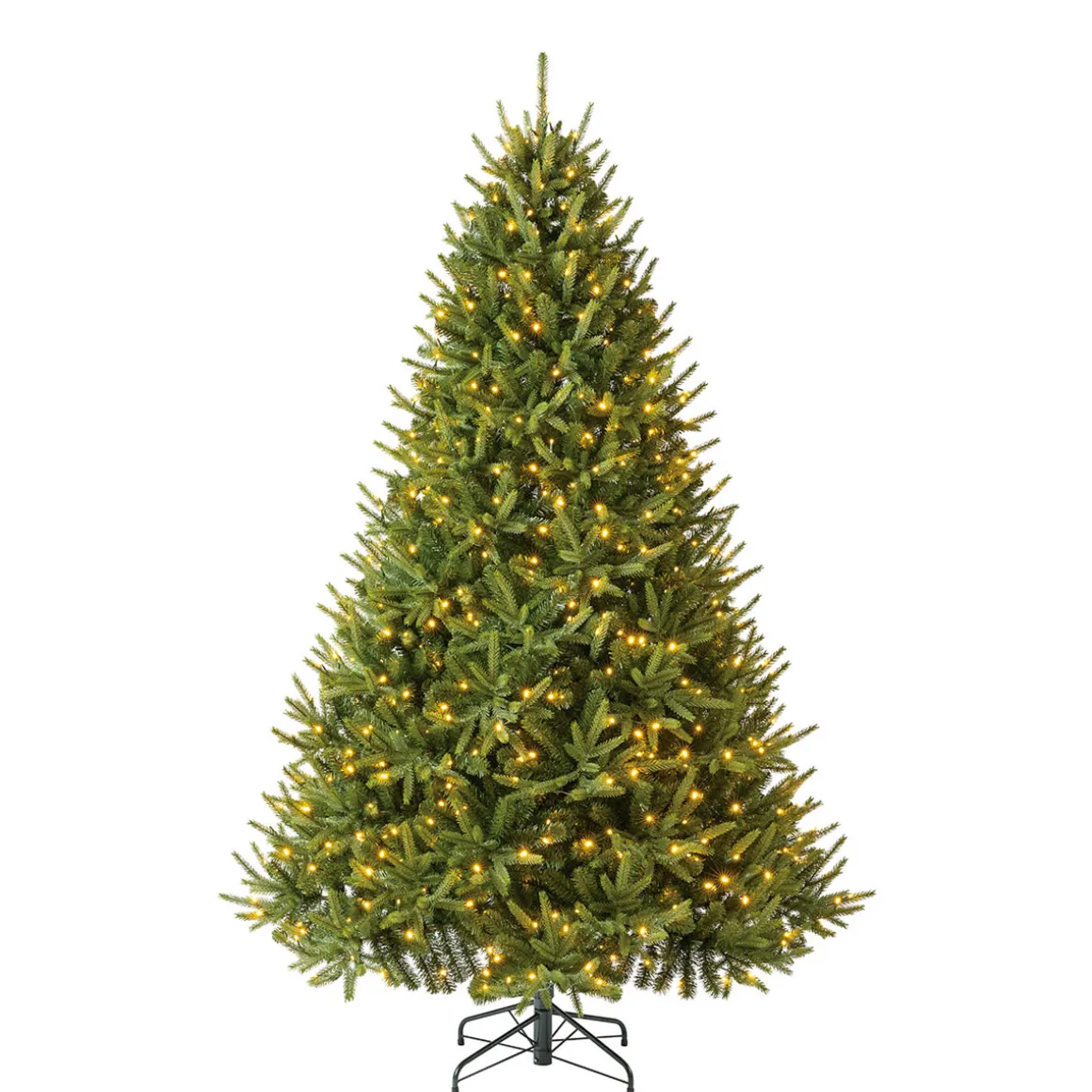 Künstlicher Weihnachtsbaum Richmond Tanne inkl. LEDs 228 cm Grün