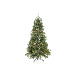 Künstlicher Weihnachtsbaum Sherwood Fichte inkl. LEDs 210 cm Grün