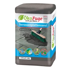 ÖkoFuge Terrassenplattensand 1-8 mm Anthrazit 15 kg
