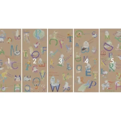 Komar Vlies Fototapete Animals A-Z 500x250 cm