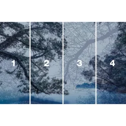 Komar Vlies Fototapete Blue Waters 400x250 cm