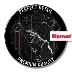 Komar Vlies Fototapete Marble Black 400x250 cm