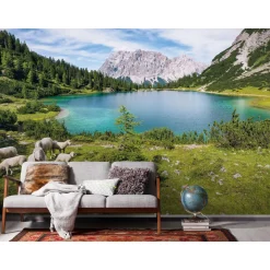 Komar Vlies Fototapete Paradise Lake 400x250 cm