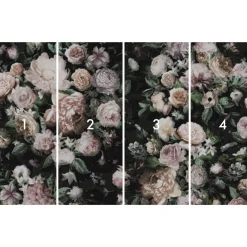 Komar Vlies Fototapete Victoria Black 400x250 cm