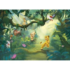 Komar Papier-Fototapete Lion King Jungle 368 x 254 cm