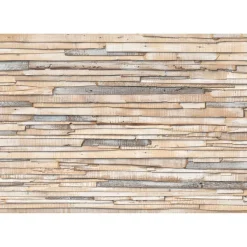 Komar Papier-Fototapete Whitewashed Wood 368 x 254 cm