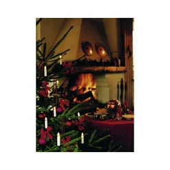 Konstsmide Kerzen-Baumkette 25 Topbirnen 12,5 m