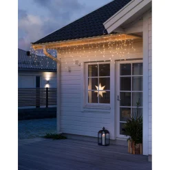 Konstsmide LED Eisregenvorhang gefrostet