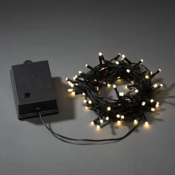 Konstsmide LED Lichterkette mit Lichtsensor und Timer