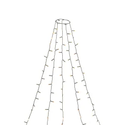 Konstsmide LED-Baummantel mit Ring Durchmesser 8,5 m 200 LEDs warmweiß