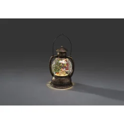 Konstsmide LED-Kugellaterne Weihnachtsmann