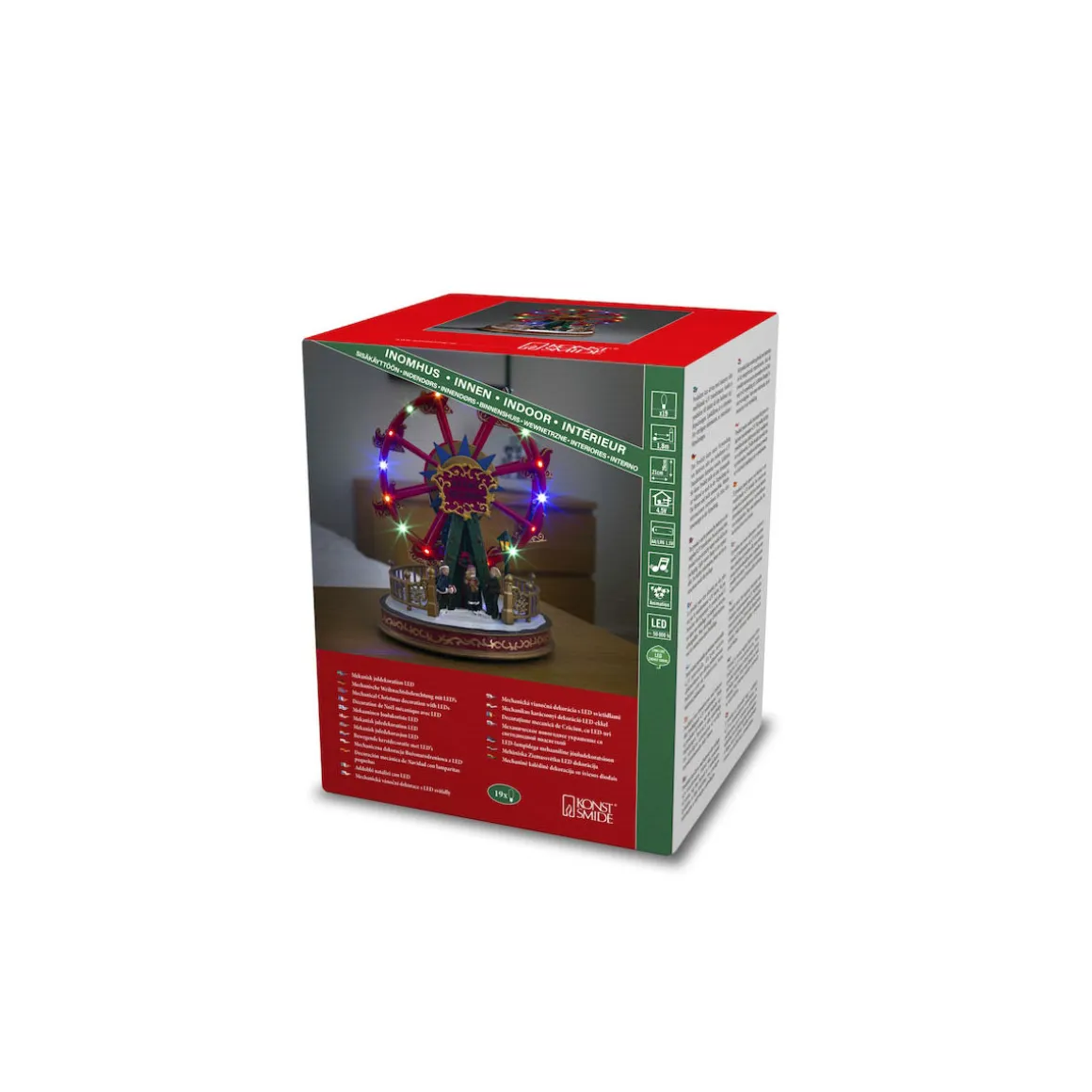 Konstsmide LED-Szenerie Riesenrad mit Animation