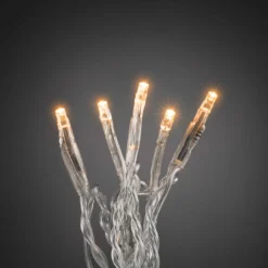 Konstsmide Micro LED Lichterkette 200 bernsteinfarbene Dioden