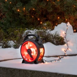 Konstsmide Micro LED Lichterkette mit Kabelaufroller 600 Dioden