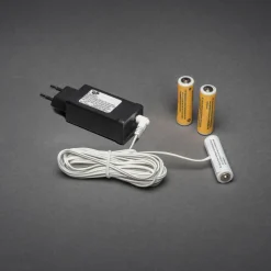 Konstsmide Netzadapter für Batterieartikel mit 3xAA Batterien