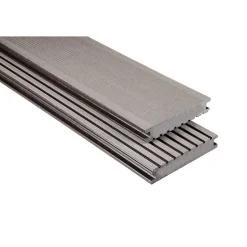 Kovalex Bodendiele Vollprofil gebürstet graubraun 26 x 145 mm