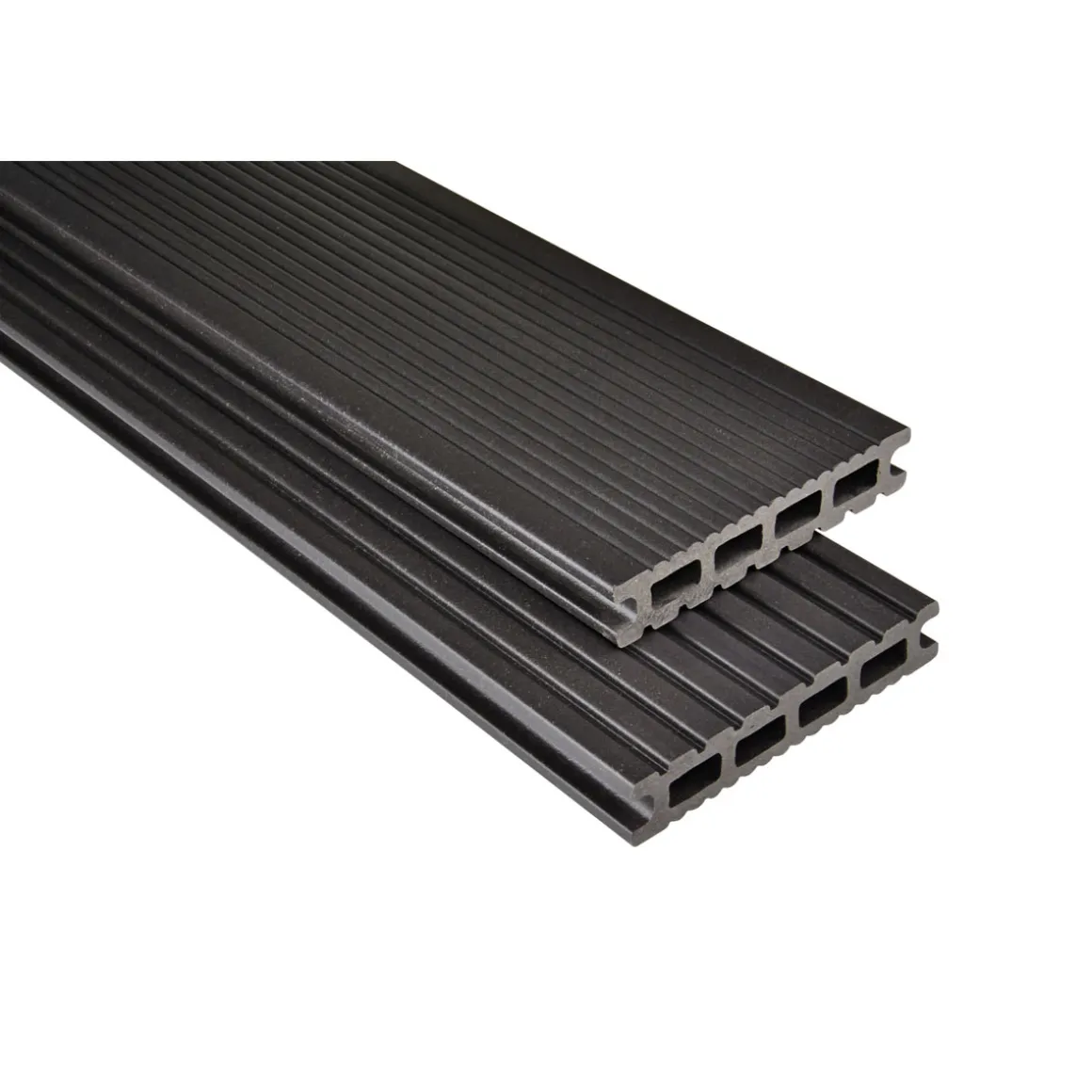 Kovalex WPC Terrassendiele Exklusiv graubraun mattiert 14,5 x 300 cm