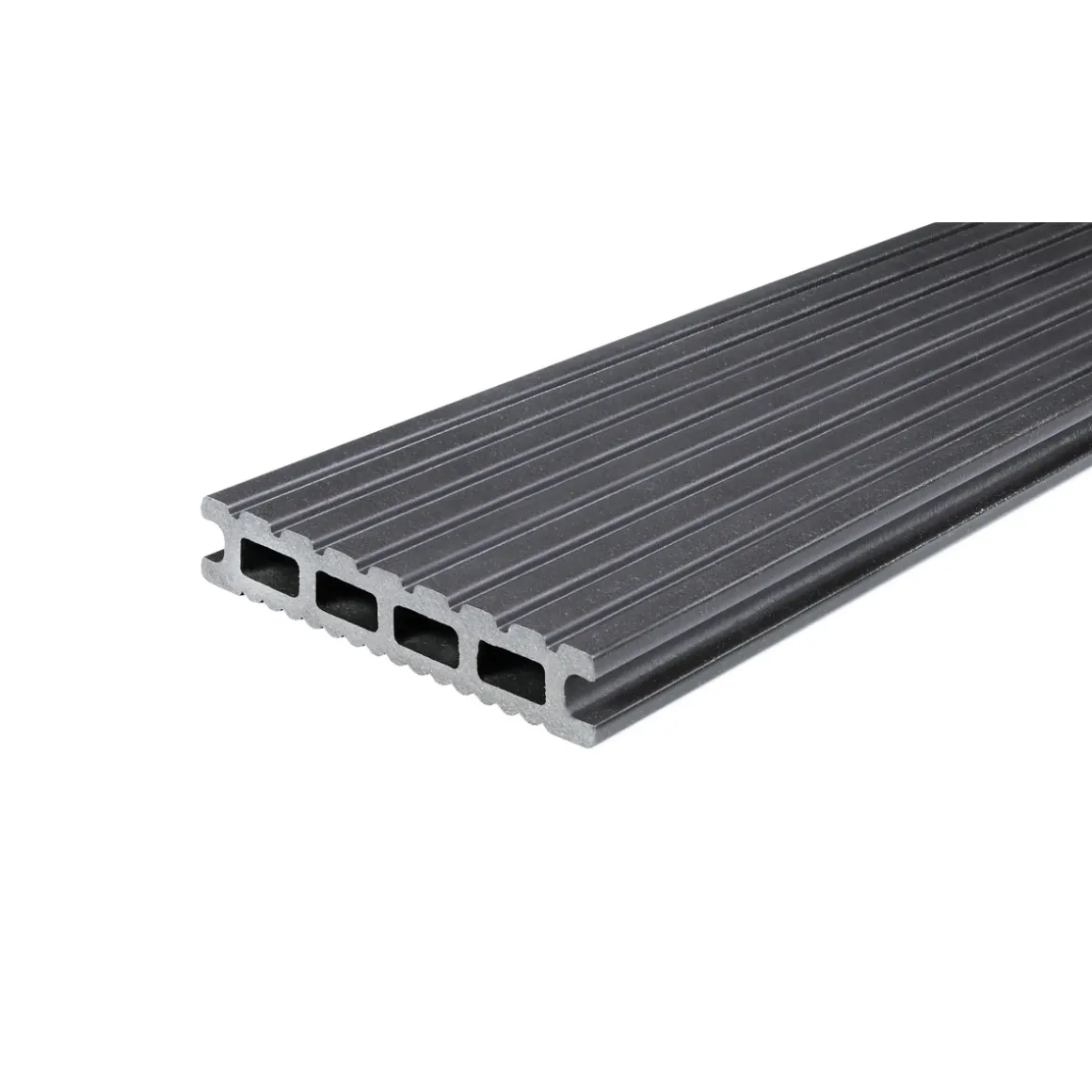 Kovalex WPC Terrassendiele Exklusiv graubraun mattiert 14,5 x 300 cm