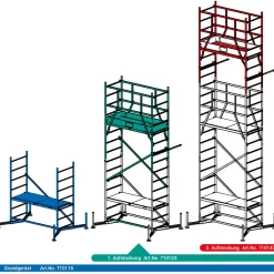 Krause ClimTec Alu-Arbeitsgerüst 1 Aufstockung
