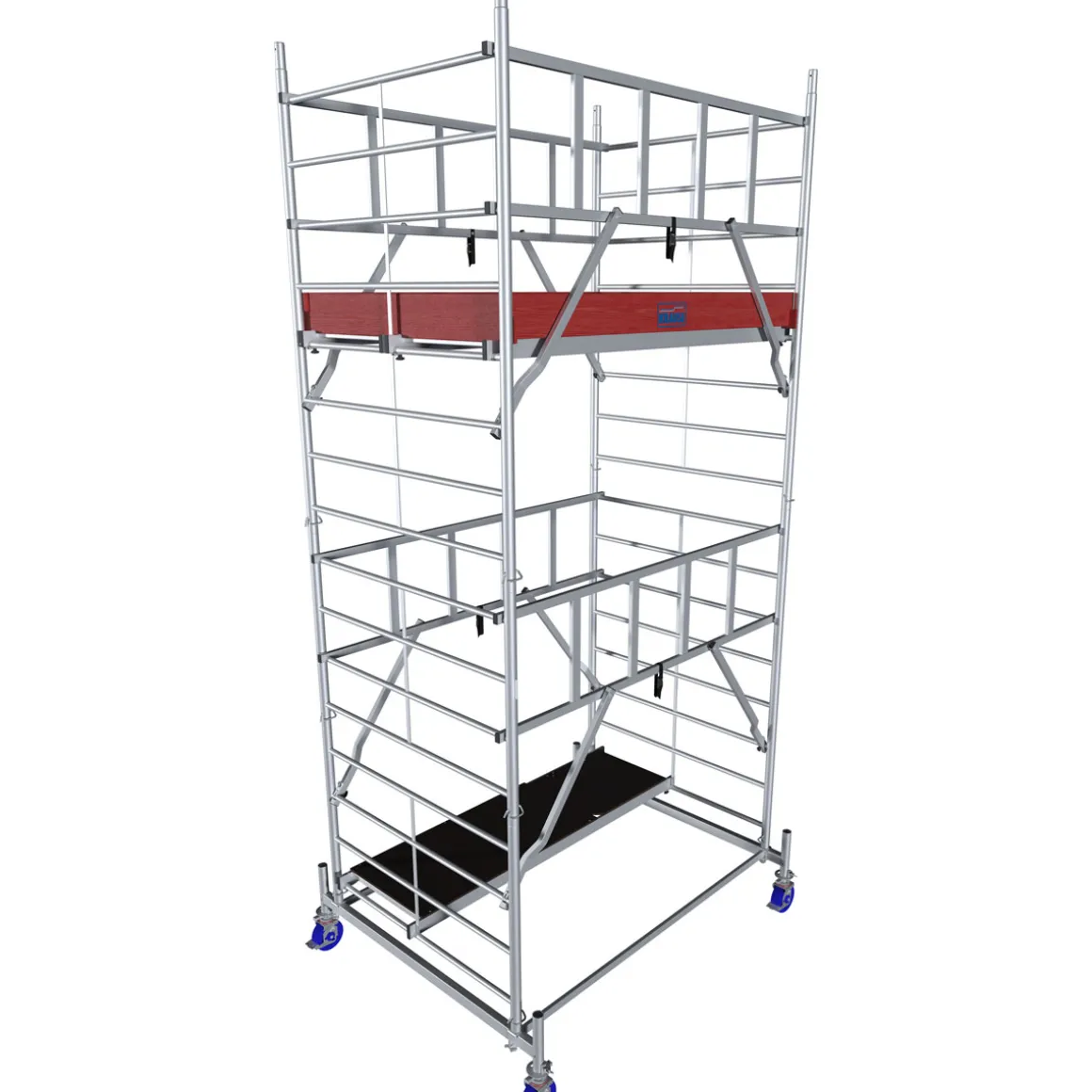 Krause PROTEC XXL ALU-FAHRGERÜST BREITAUFBAU 2,00 x 1,20 M AH 5,30 M
