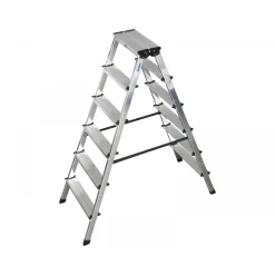 Krause Stufen-Doppelleiter Dopplo 2 x 6 Stufen