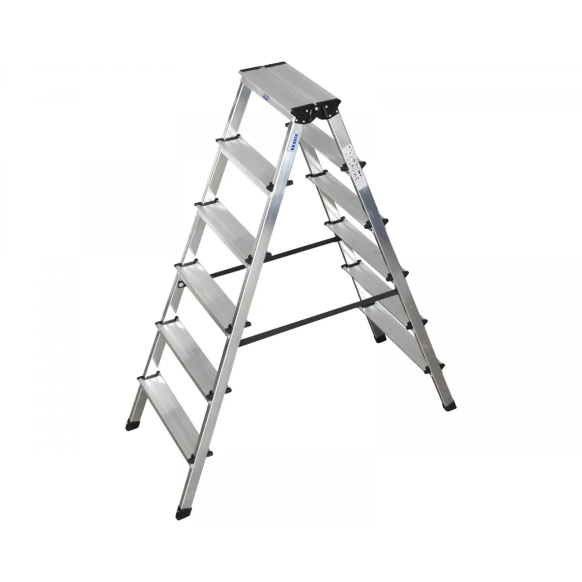 Krause Stufen-Doppelleiter Dopplo 2 x 6 Stufen