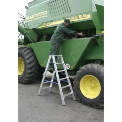 Krause Stufen-Doppelleiter Stabilo 2 x 6 Stufen