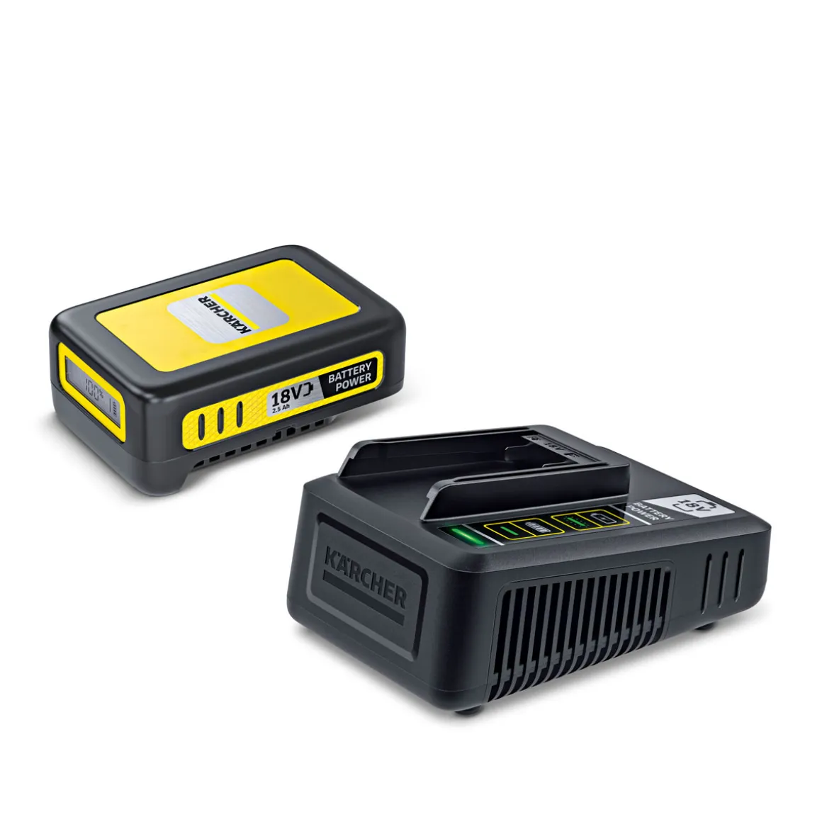Kärcher Akku und Ladegerät Starter Kit Battery Power 18/25