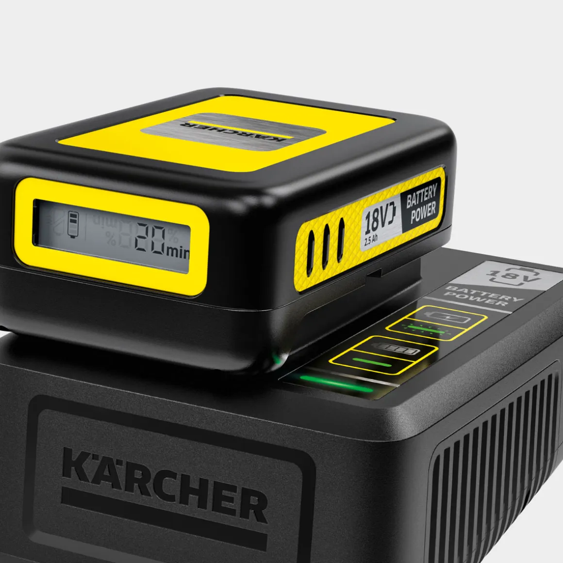 Kärcher Akku und Ladegerät Starter Kit Battery Power 18/25