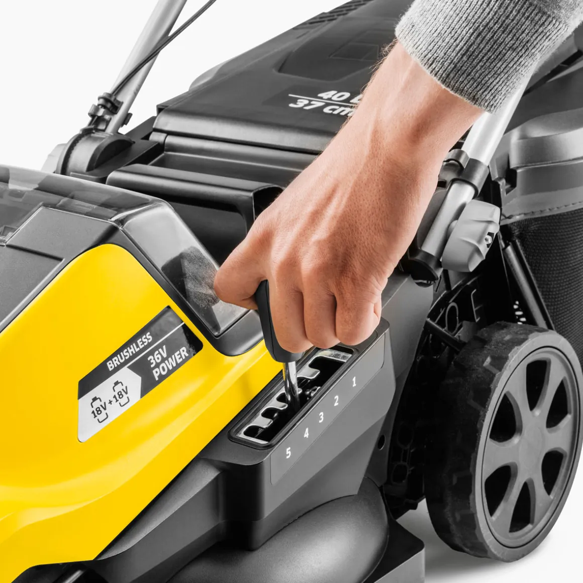 Kärcher Akku-Rasenmäher LMO 4-18 Dual