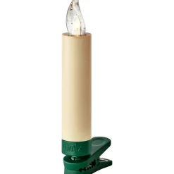 Krinner Christbaumkerzen LED Lumix Classic Mini Basis 12er Set