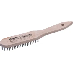 Krone Stahl-Drahtbürste 4 reihig