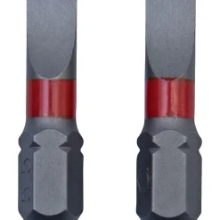 Krone Bit Schlitz 0,8 x 5,5/1 x 5,5 mm 2 Stück