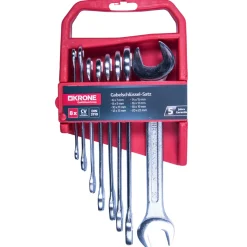 Krone Gabelschlüssel-Satz 6-22 mm 8-teilig