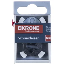 Krone Schneideisen HSS M6 25 x 9 mm