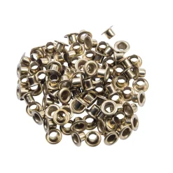 Krone Ösen Messing 5 mm 100 Stück