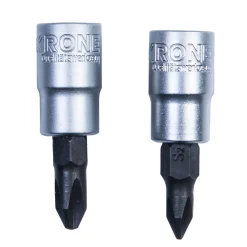 Krone Steckschlüssel 1/4 Zoll PH1/PH2