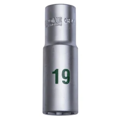 Krone Steckschlüssel lang 1/2 Zoll 19 mm
